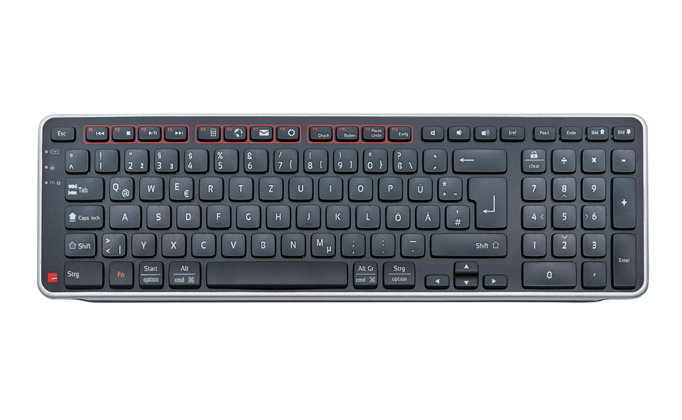 Contour Balance Keyboard Wireless - Deutsches Layout QWERTZ
- ohne Kabel