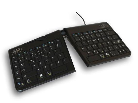 Goldtouch Travel Go2 Keyboard DE QWERTZ