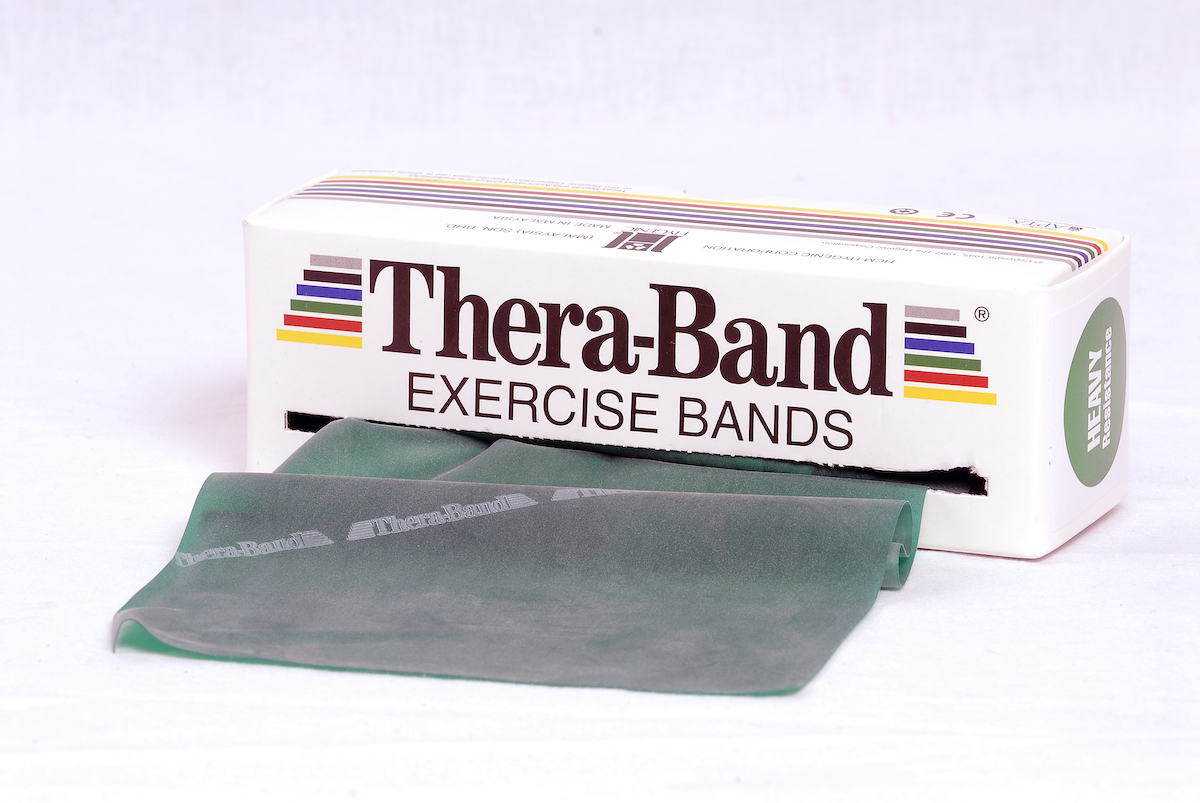 TheraBand Übungsband 5,50 m stark, grün