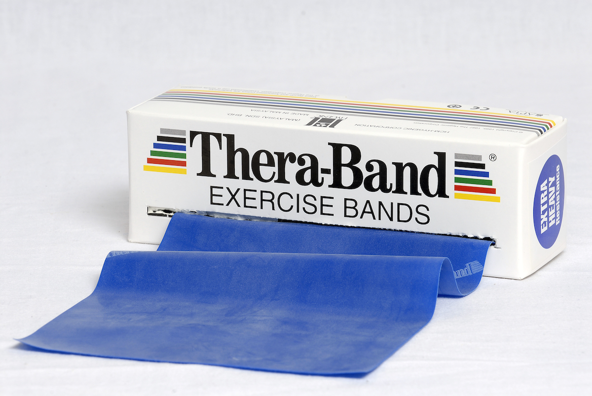 TheraBand Übungsband 5,50 m extra stark, blau