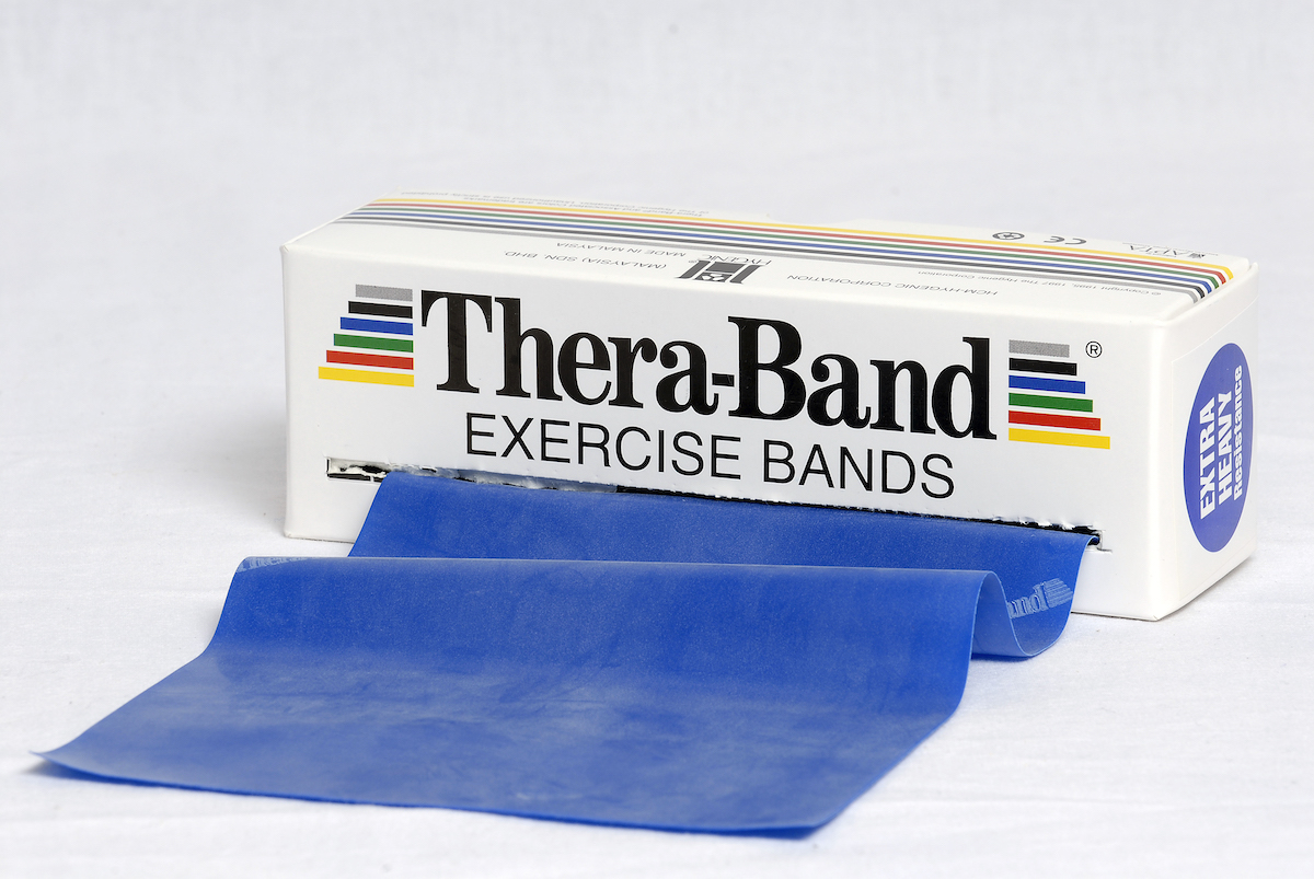 TheraBand Übungsband 5,50 m extra stark, blau TheraBand Übungsband 5,50 m extra stark, blau