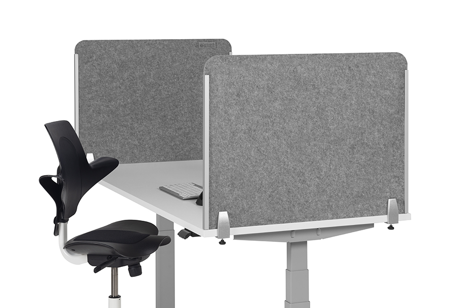 BE Safety Screens Side Panel Tiefe 60 cm, PET Filz grau, ohne Sichtfenster, für Tischplatten 2,7 - 4,5 cm BE Safety Screens Side Panel Tiefe 60 cm, PET Filz grau, ohne Sichtfenster, für Tischplatten 2,7 - 4,5 cm