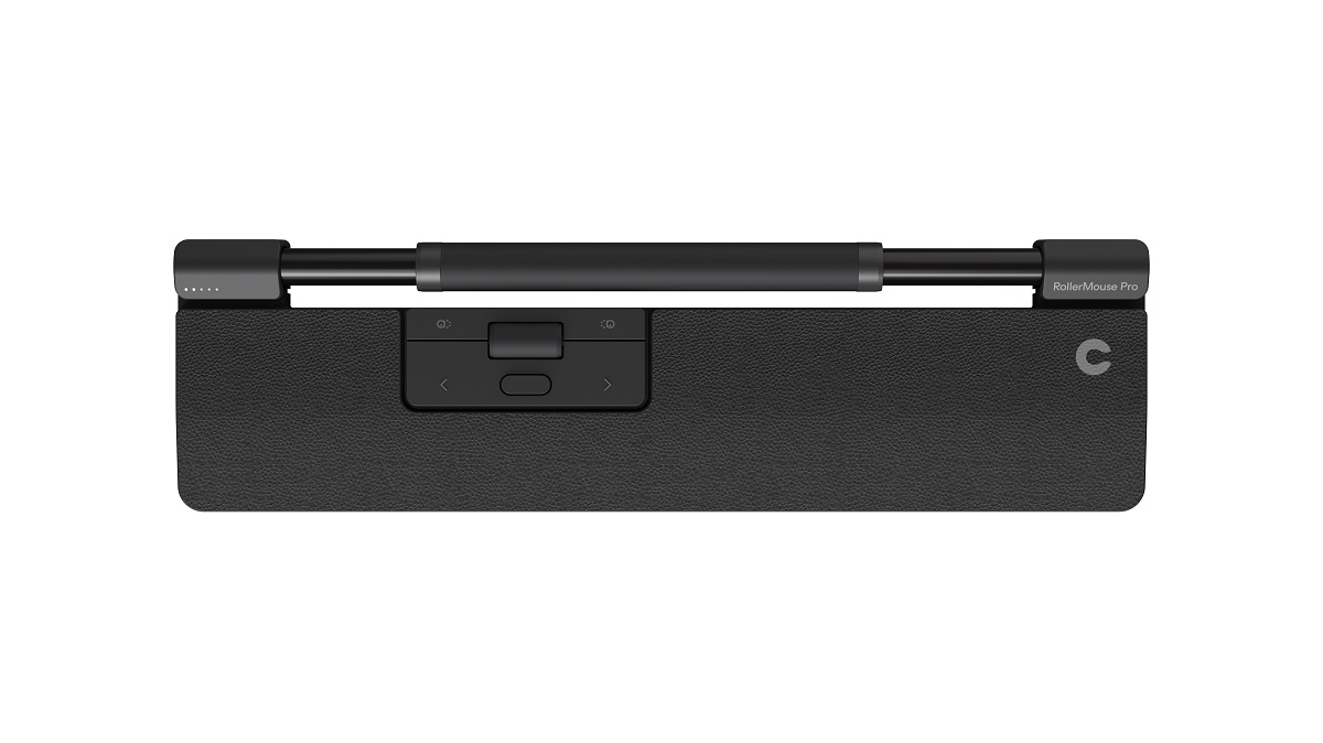 RollerMouse Pro - Slim Zentralmouse kabelgebunden , veganes Leder RollerMouse Pro - Slim Zentralmouse kabelgebunden , veganes Leder