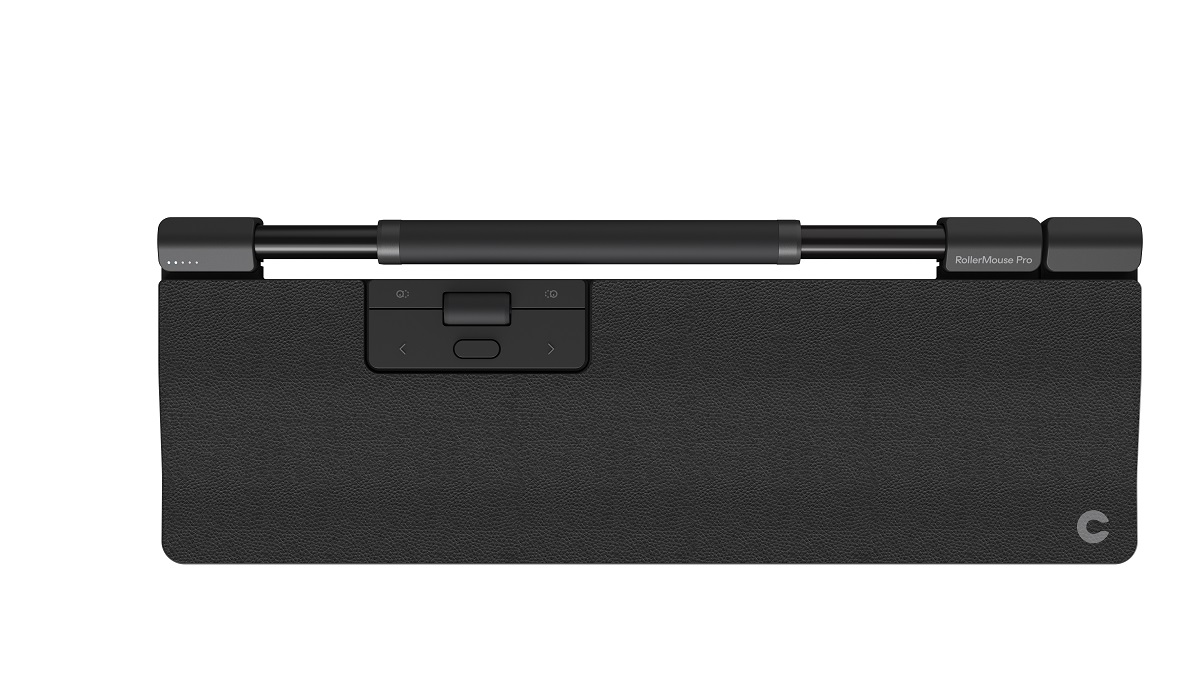 RollerMouse Pro - Extended Zentralmouse kabelgebunden , veganes Leder RollerMouse Pro - Extended Zentralmouse kabelgebunden , veganes Leder