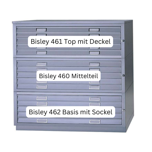 Bisley Detailansicht Schublade Bisley Detailansicht Schublade