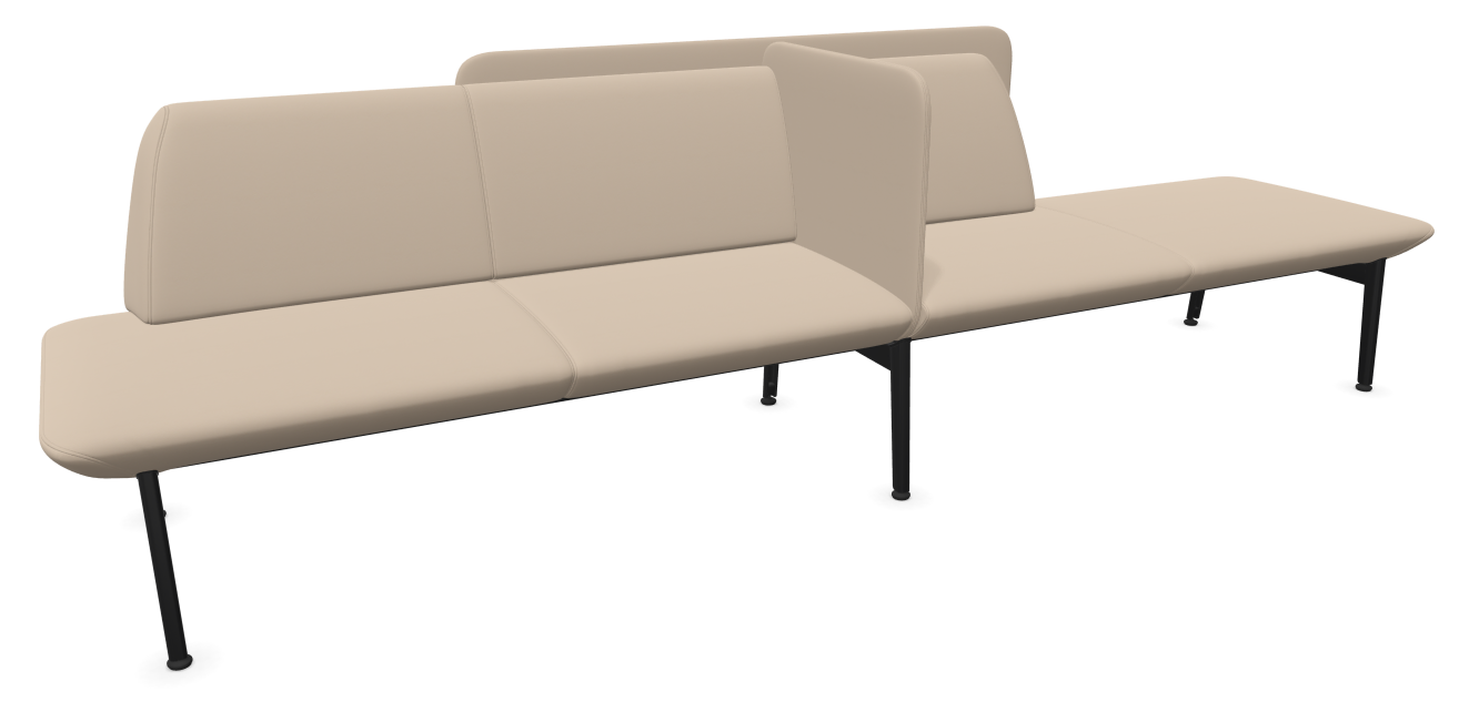 Kusch Genaya Sofa 4U 3B PN