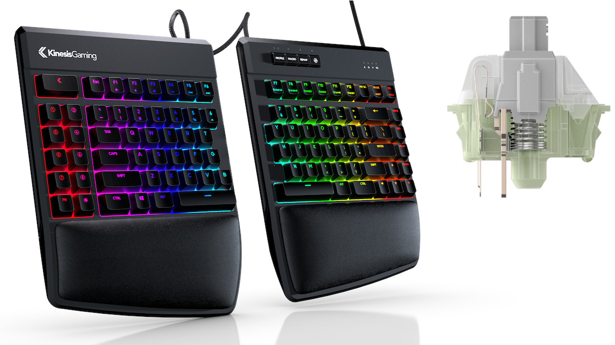 Image Freestyle Edge RGB Gaming US QWERTY MX Silver