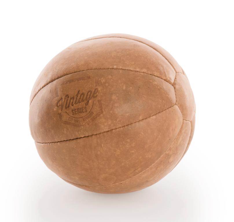 Image Medizinball - Wie damals! 1,5 kg, 22 bis 24 cm