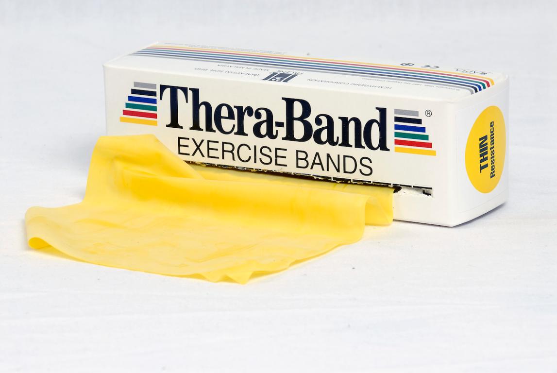 Image TheraBand Übungsband 5,50 m leicht, gelb