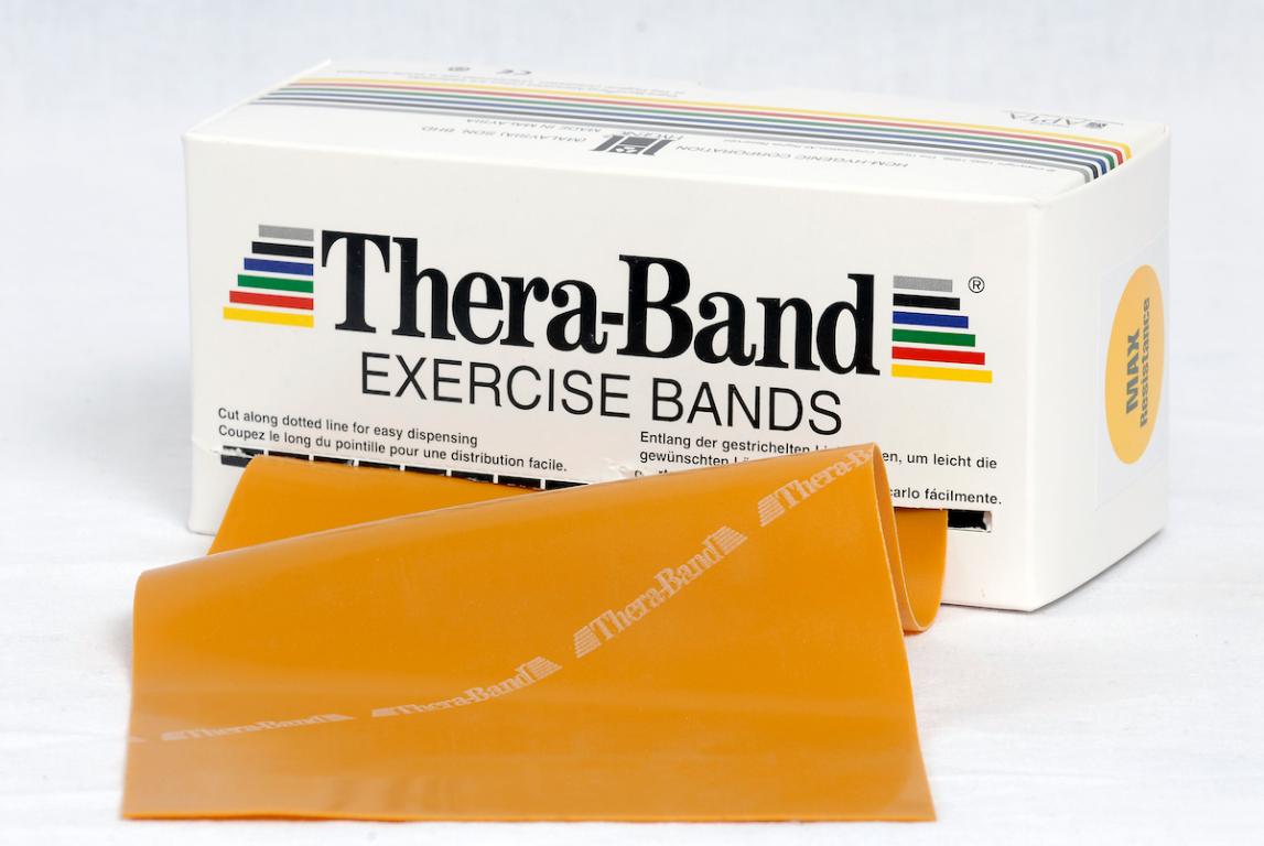 Image TheraBand Übungsband 5,50 m max. stark, gold