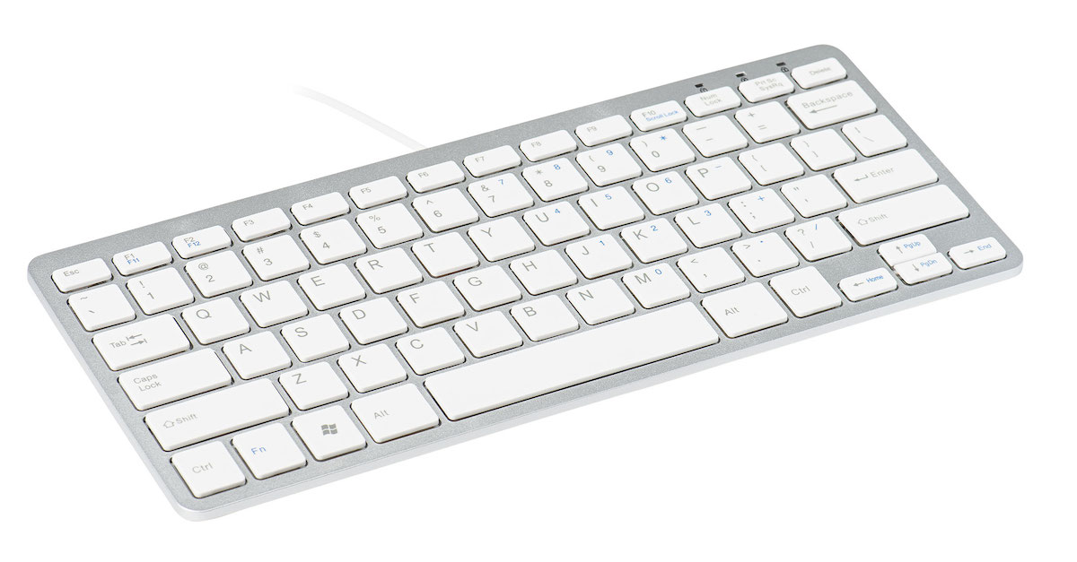 Image RGO - Compact Keyboard weiß , DE- Layout