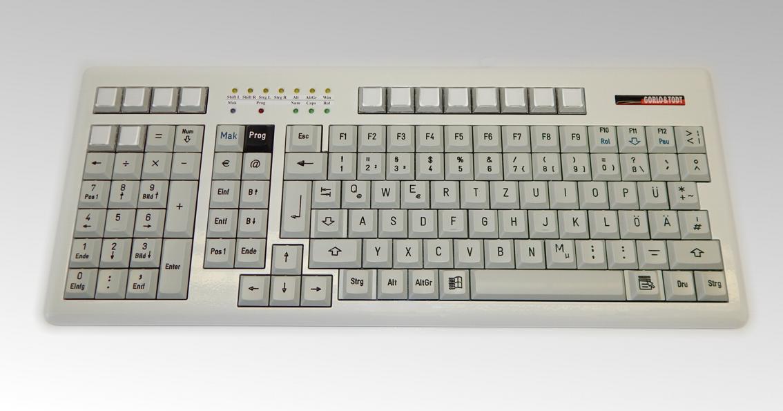 Image Managerboard Einhandtastatur für Linkshänder