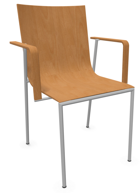 Image Kusch Scorpii Frame Chair 4LA W