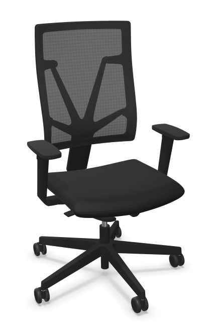 Image Nowy Styl 4ME-MESH-BL-SOFT-SEAT-SFB1