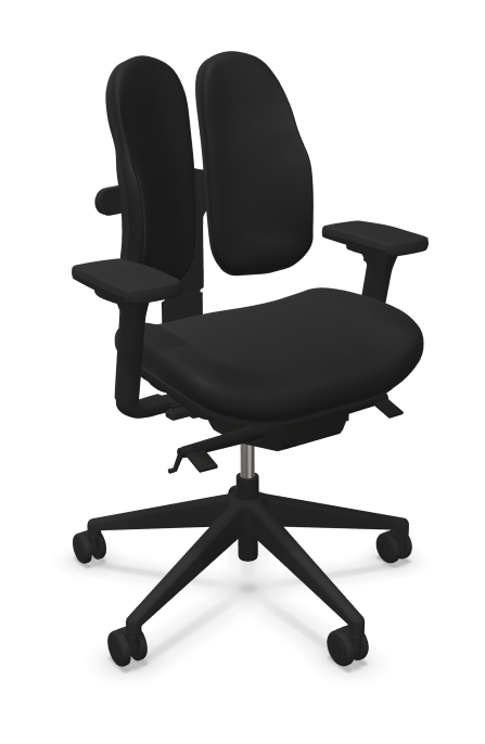 Image NowyStyl DUO BACK SWIVEL CHAIR UPH/PLASTIC