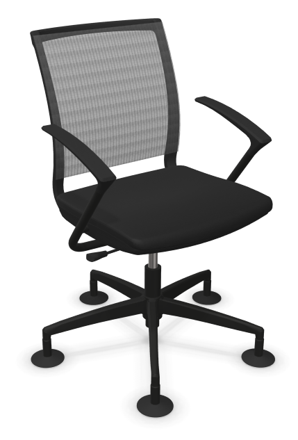 Image NowyStyl SAIL Conference Swivel Chair Mesh 2
