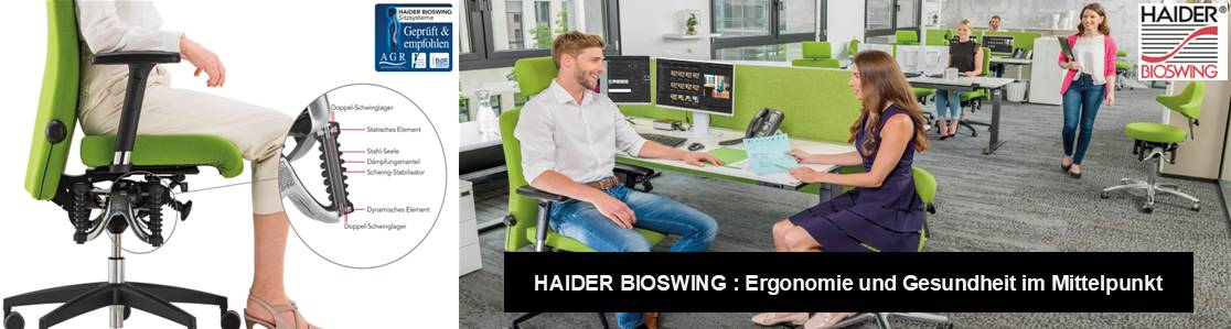 Haider Bioswing Bürostühle