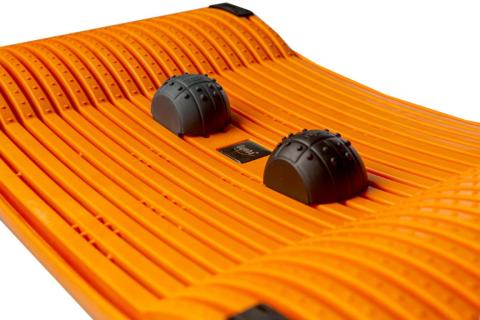 Massagebälle für Gymba Balanceboard Weich: Farbe Grau
Hart: Farbe Schwarz