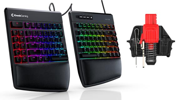 Freestyle Edge RGB Gaming US QWERTY MX Red