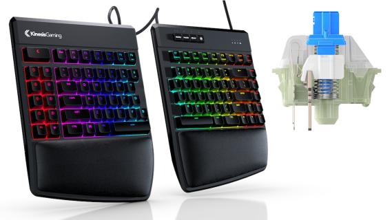 Freestyle Edge RGB Gaming US QWERTY MX Blue