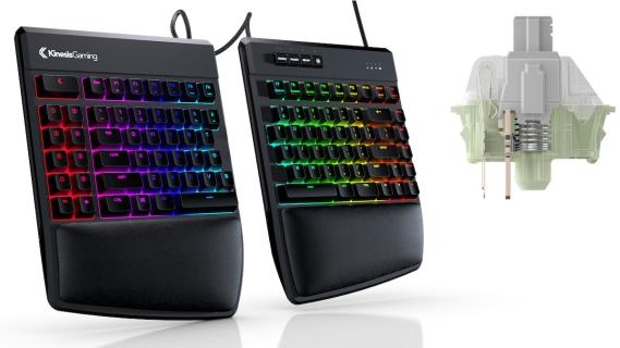 Freestyle Edge RGB Gaming US QWERTY MX Silver