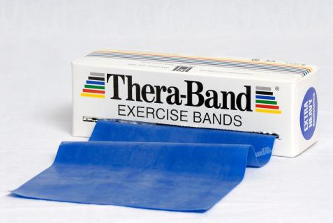 TheraBand Übungsband 5,50 m extra stark, blau