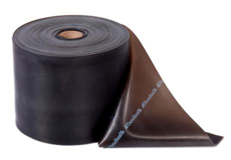 TheraBand Übungsband 45,50 m spezial stark, schwarz