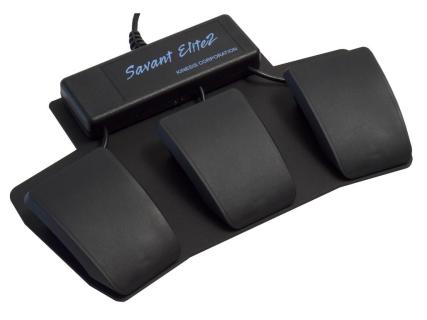 Savant Elite2 Triple Pedal mit zusätzlichem Anschluss - additional jack
