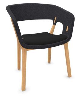 Kusch Njord Armchair 4L LGW FL