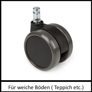 schwarz für weiche Böden (Teppich)